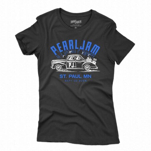 Pearl Jam September 2 Xcel Energy Center St Paul Mn 2023 Shirt