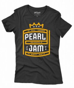 Pearl Jam Tour 2023 St Paul Chicago Indianapolis And Ft Worth T-shirt