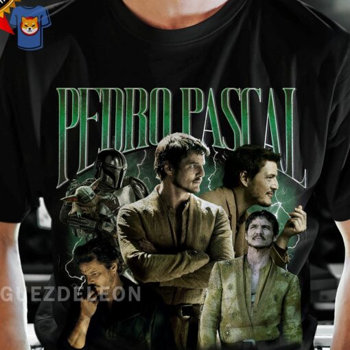 Pedro Pascal Vintage Shirt Actor Pedro Pascal Shirt Retro