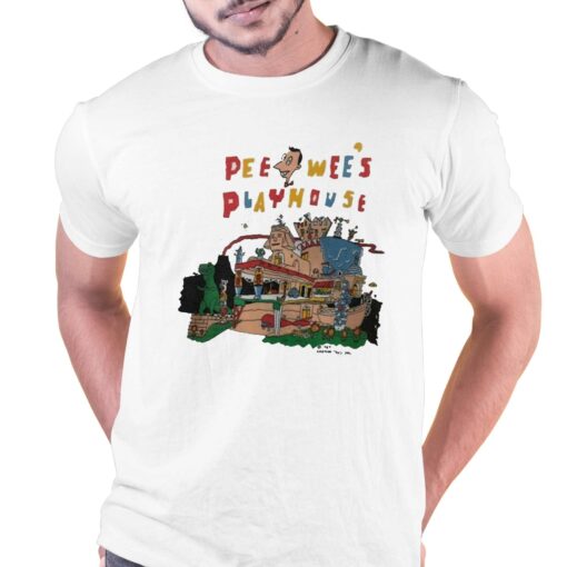 Pee Wee Playhouse Shirt Paul Reubens Pee Wee Herman Tshirt