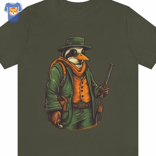 Penguin Hunter Tshirt Penguin Shirt Funny Tshirt Hunter Gift