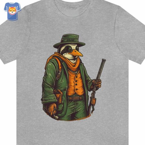 Penguin Hunter Tshirt Penguin Shirt Funny Tshirt Hunter Gift