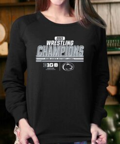 Penn State Nittany Lions Blue 84 2023 Big 10 Wrestling Tournament Champions Locker Room T-shirt 3 Penn State Nittany Lions Blue 84 2023 Big 10 Wrestling Tournament Champions Locker Room T shirt 4