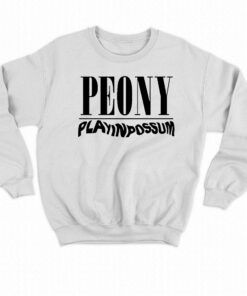 Peony Play In Possum T shirt 4