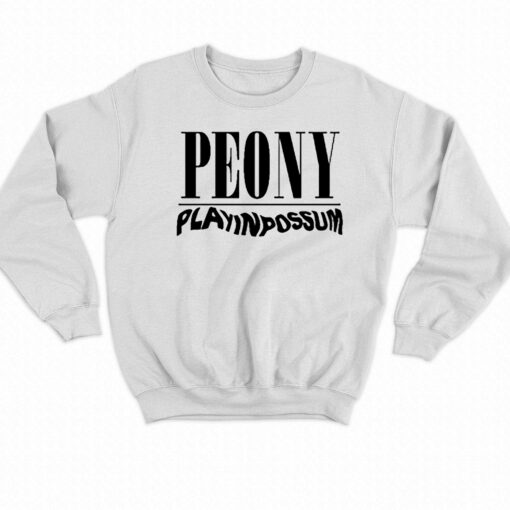 Peony Play In Possum T-shirt