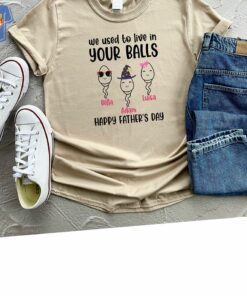 Personalized Dad Shirt With Kids Name For Father’s Day Personalized Dad Shirt With Kids Name For Father’s Day
