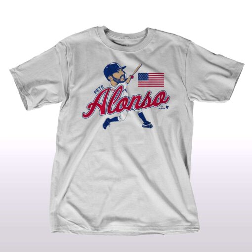 Pete Alonso United States Caricature T-shirt