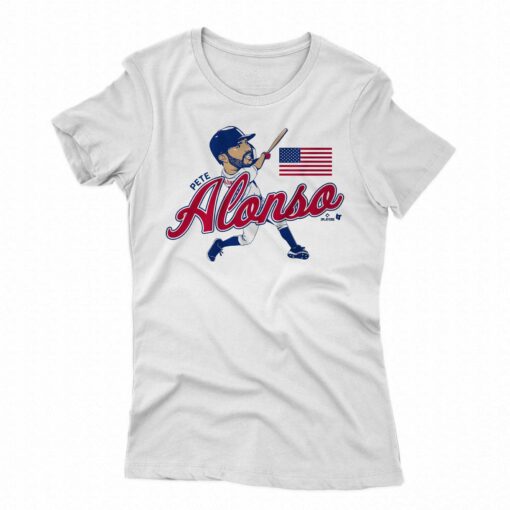 Pete Alonso United States Caricature T-shirt