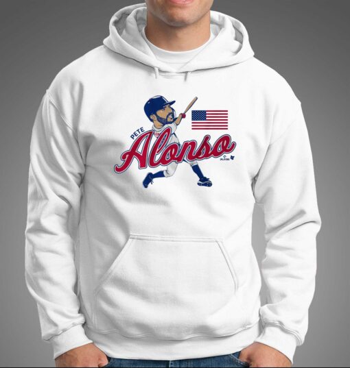 Pete Alonso United States Caricature T-shirt