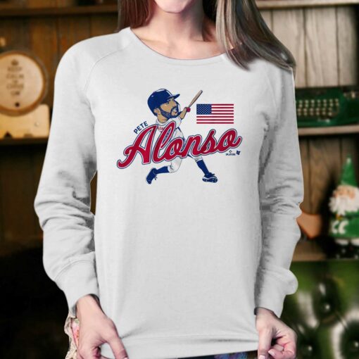 Pete Alonso United States Caricature T-shirt