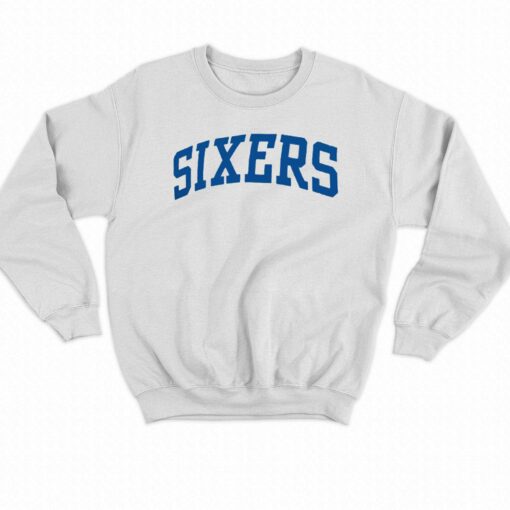 Philadelphia 76ers Fanatics Branded Wordmark Ii Pullover Sweatshirt