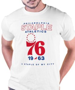 Philadelphia 76ers Nba X Staple Home Team T-shirt Philadelphia 76ers Nba X Staple Home Team T-shirt