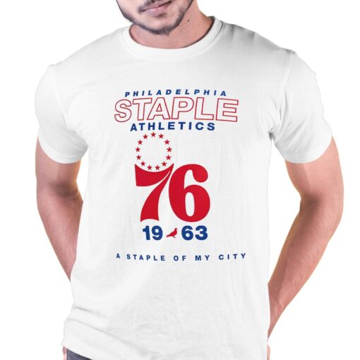 Philadelphia 76ers Nba X Staple Home Team T-shirt