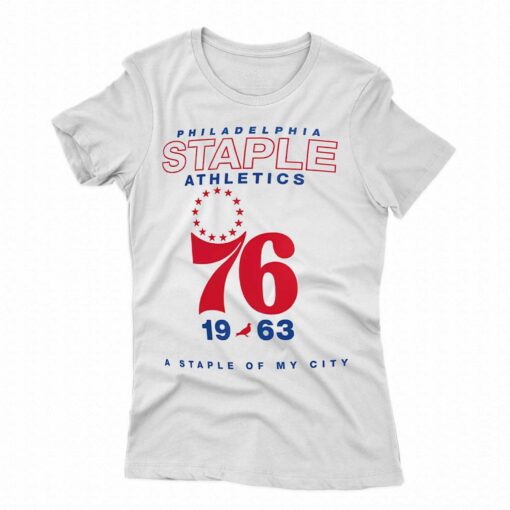 Philadelphia 76ers Nba X Staple Home Team T-shirt