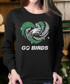Philadelphia Eagles Go Birds Diamond Heart Shirt 3 Philadelphia Eagles Go Birds Diamond Heart Shirt 4