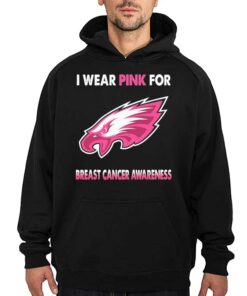 Philadelphia Eagles I Wear Pink For Breast Cancer Awareness Shirt 2 Philadelphia Eagles I Wear Pink For Breast Cancer Awareness Shirt 3