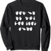ASL American Sign Language Gift says Say Hi If You Can Read Sweatshirt