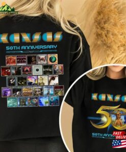 Anniversary Kansas Rock Band Tour Concert 2023 T-Shirt Sweatshirt 50Th Shirt Unisex 2 Anniversary Kansas Rock Band Tour Concert 2023 T Shirt Sweatshirt 50Th Shirt Unisex 3