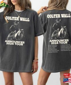 Announces Colter Tracklist Shirt Graphic Tour 2024 Classic T-Shirt