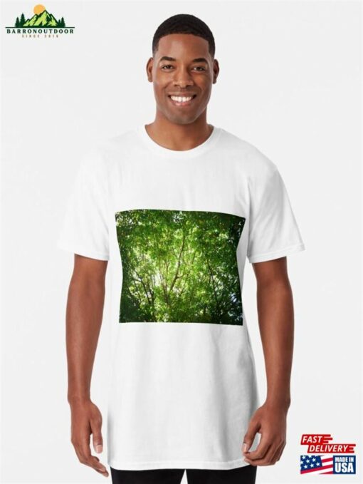 Answer In The Trees Long T-Shirt Hoodie