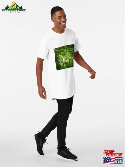 Answer In The Trees Long T-Shirt Hoodie