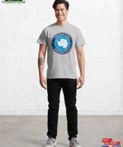 Antarctica Emblem With Map Of Classic T-Shirt Unisex 2 Antarctica Emblem With Map Of Classic T Shirt Unisex 3
