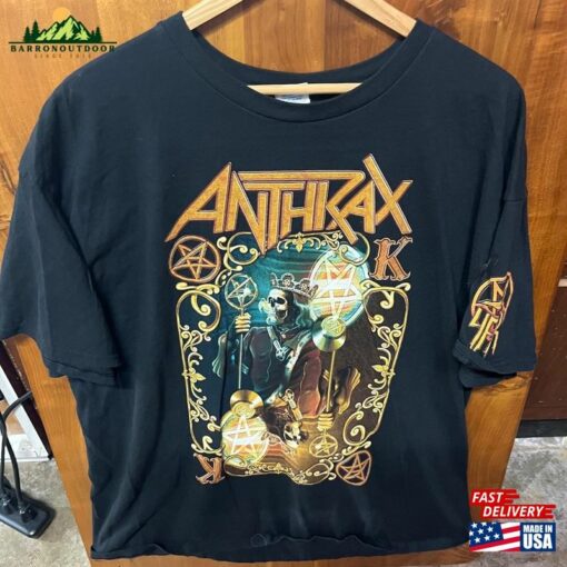 Anthrax Death Has Just Begun World Tour 2017 T Shirt Sweatshirt T-Shirt