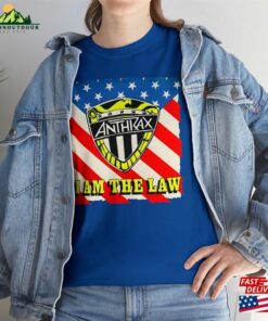 Anthrax I Am The Law V1 Band Album T-Shirt Metal Rock Music Sizes S Sweatshirt Hoodie 1 Anthrax I Am The Law V1 Band Album T Shirt Metal Rock Music Sizes S Sweatshirt Hoodie 2
