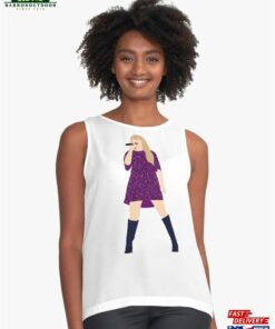 Anti Hero Midnights Eras Dark Purple Orchid T-Shirt Dress Sleeveless Top Sweatshirt Hoodie