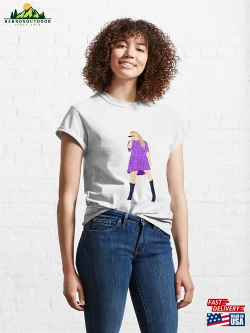 Anti Hero Midnights Eras Purple T-Shirt Dress Classic Sweatshirt