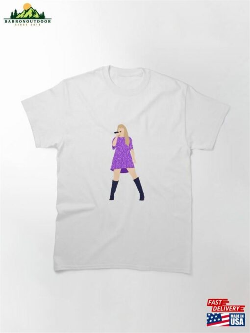 Anti Hero Midnights Eras Purple T-Shirt Dress Classic Sweatshirt