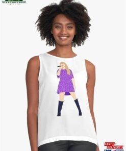 Anti Hero Midnights Eras Purple T Shirt Dress Sleeveless Top Classic 1