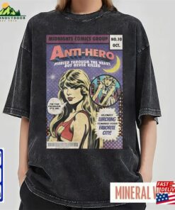 Anti Hero Vintage Comic Taylor Swift Inspired Midnights T Shirt Classic Unisex 3 Anti Hero Vintage Comic Taylor Swift Inspired Midnights T Shirt Classic Unisex 4