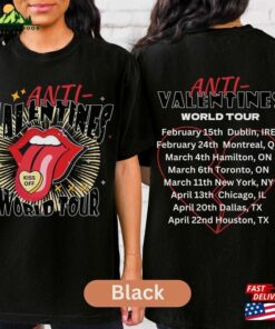 Anti Valentine Day World Tour Retro Valentines Shirt Unisex Classic 2 Anti Valentine Day World Tour Retro Valentines Shirt Unisex Classic 3