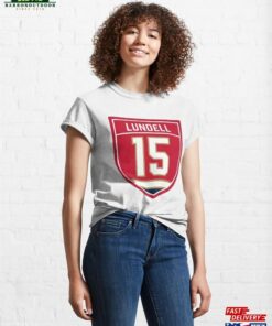 Anton Lundell 15 Emblem Classic T Shirt Unisex Hoodie 1