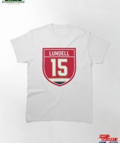 Anton Lundell #15 Emblem Classic T-Shirt Unisex Hoodie 1 Anton Lundell 15 Emblem Classic T Shirt Unisex Hoodie 2