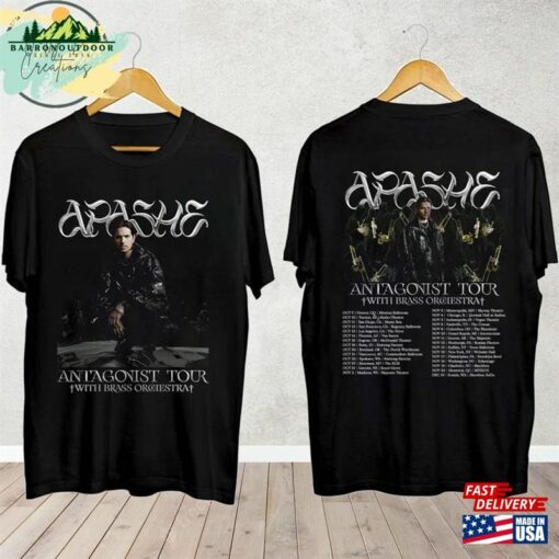 Apashe Antagonist Tour 2023 Shirt Fan Concert Unisex Hoodie