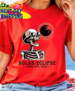 April 8 2024 Usa Map Total Solar Eclipse Twice In A Lifetime Shirt Unisex Sweatshirt