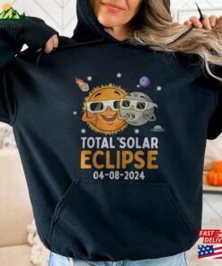 April 8Th 2024 Hoodie Total Solar Eclipse Viewing Sweatshirt T-Shirt Unisex April 8Th 2024 Hoodie Total Solar Eclipse Viewing Sweatshirt T-Shirt Unisex