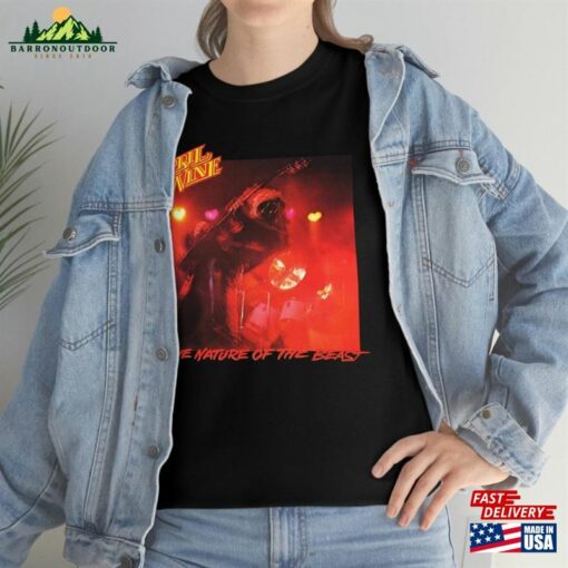 April Wine The Nature Of Beast Band Poster Album Cover T-Shirt All Sizes S 5Xl Hard Rock Vintage Unisex Heavy Cotton Tee Classic