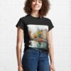 Aqua Dreams Capturing Amsterdam’s Canal Charm In Summer Hues Classic T-Shirt Sweatshirt