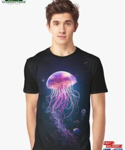 Aquatic Glitter The Mesmerizing Dance Of Medusa Graphic T-Shirt Hoodie Aquatic Glitter The Mesmerizing Dance Of Medusa Graphic T-Shirt Hoodie