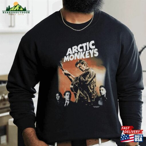 Ar Ctic Monk Eys Sweatshirt Rock Band A Unisex Classic