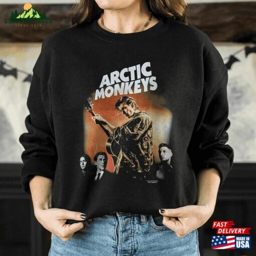 Ar Ctic Monk Eys Sweatshirt Rock Band A Unisex Classic