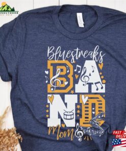 Archbold Bluestreaks Band Mom Drum Bella Canvas Unisex Tee Classic Archbold Bluestreaks Band Mom Drum Bella Canvas Unisex Tee Classic
