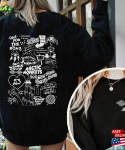 Arctic Monkey 2023 North America Tour Dates Sweatshirt Merch Music Lyrics Shirt Hoodie T-Shirt