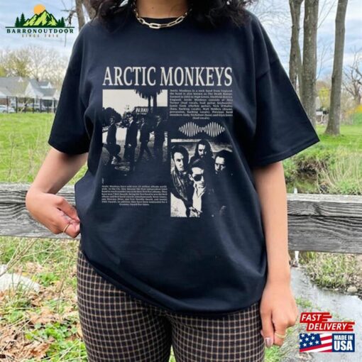 Arctic Monkey 2023 North America Tour Dates Sweatshirt Music Lyrics Shirt Concert Tee Classic T-Shirt