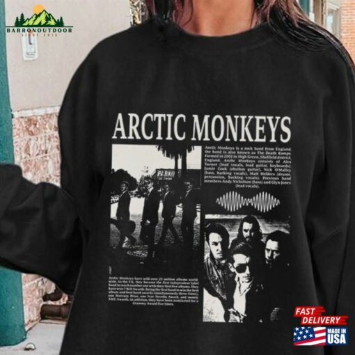 Arctic Monkey 2023 North America Tour Dates Sweatshirt Music Lyrics Shirt Concert Tee Classic T-Shirt