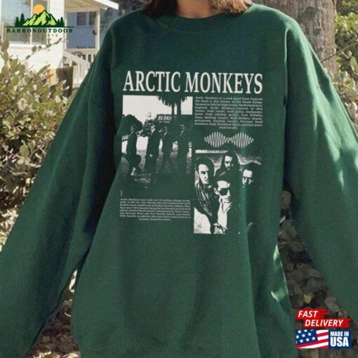 Arctic Monkey 2023 North America Tour Dates Sweatshirt Music Lyrics Shirt Concert Tee Classic T-Shirt