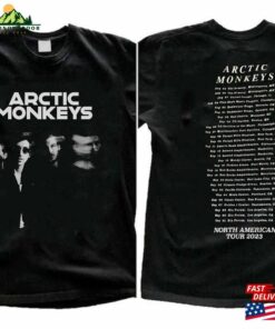 Arctic Monkey 2023 North America Tour Dates Sweatshirt Music Lyrics Shirt Concert Tee Hoodie Classic